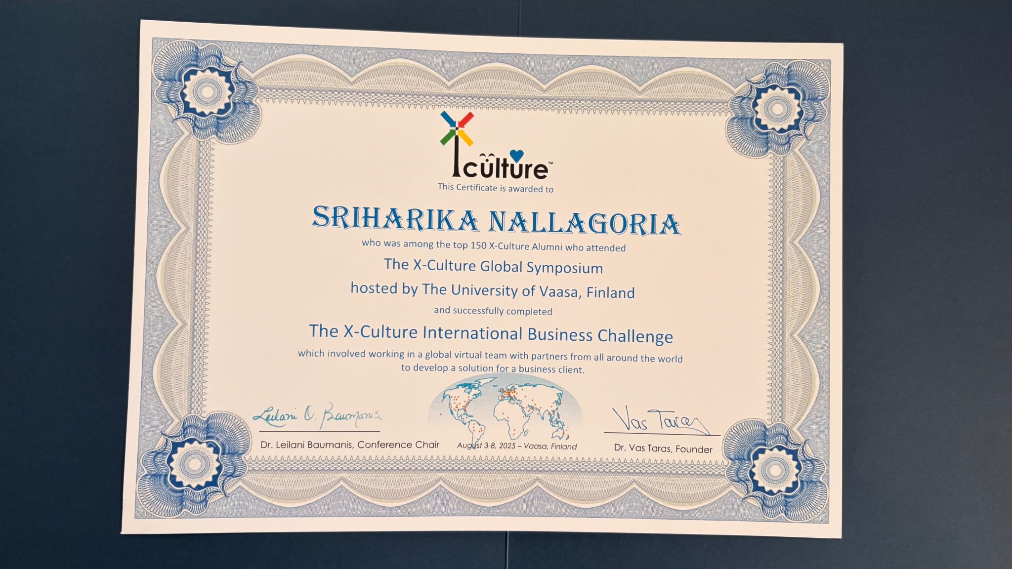 International Business Certification